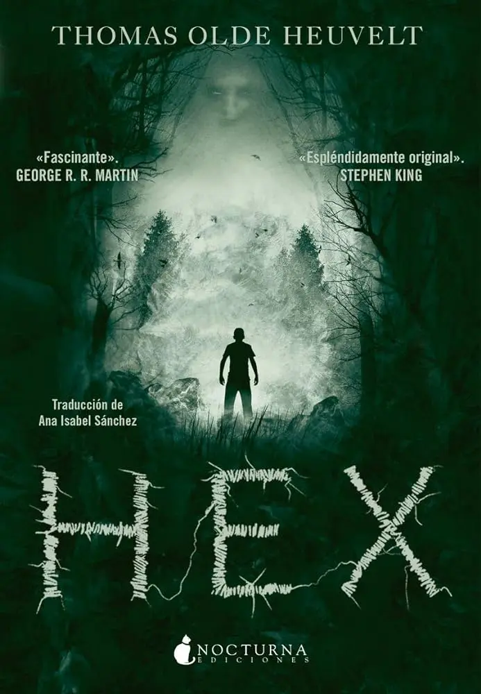 Portada de "Hex", primer llibre del club de lectura del Quimèric 